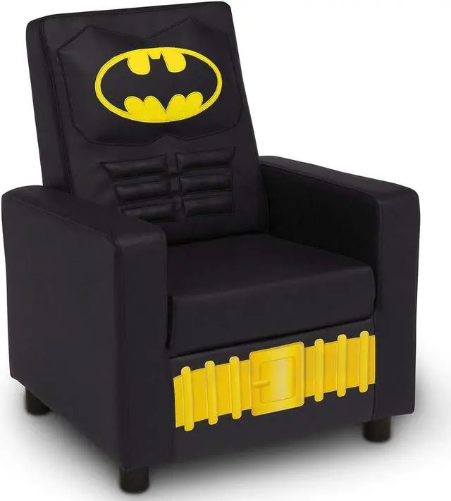 Alt view image 3 of 5 - Delta Children High Back Upholstered Chair, Dc Comics Batman