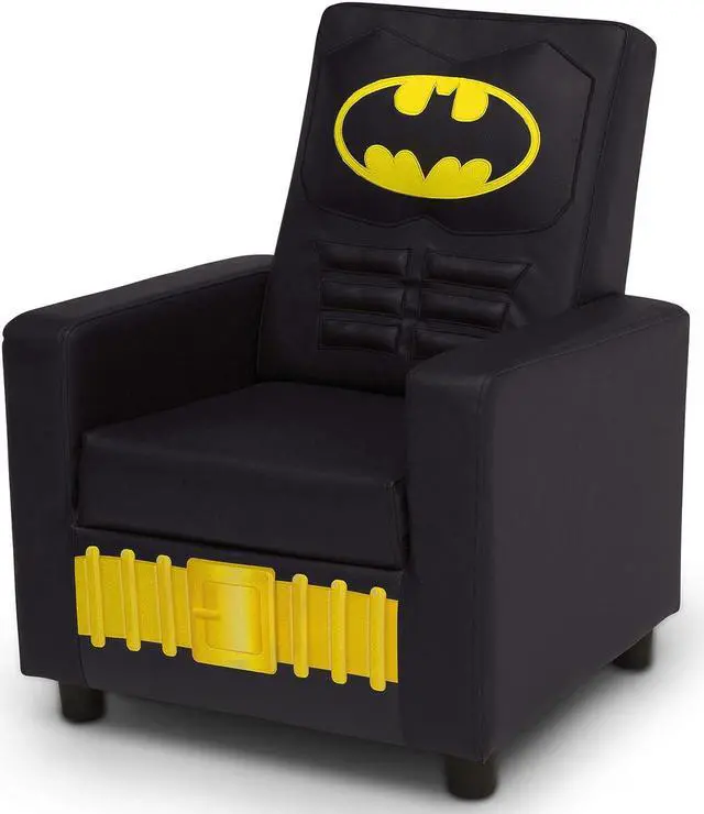Alt view image 4 of 5 - Delta Children High Back Upholstered Chair, Dc Comics Batman