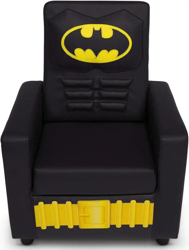 Alt view image 5 of 5 - Delta Children High Back Upholstered Chair, Dc Comics Batman