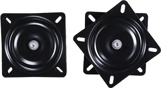 Main image of Frassie 2 Pack 8 Inch Bar Stool Chair Swivel Plate Replacement, 360 Degree Swivel Square Heavy Duty Turntable for Recliner Chair