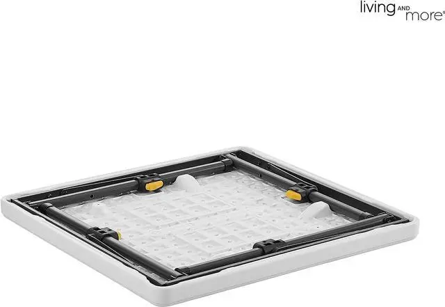 Alt view image 4 of 5 - Living & More 24inch Kids Square Folding Table, Light Weight, No Assembly, Toddler