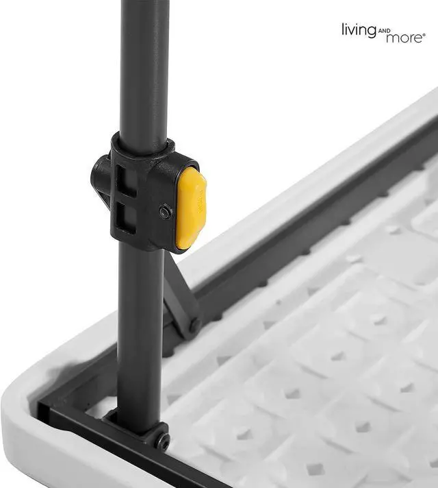 Alt view image 5 of 5 - Living & More 24inch Kids Square Folding Table, Light Weight, No Assembly, Toddler