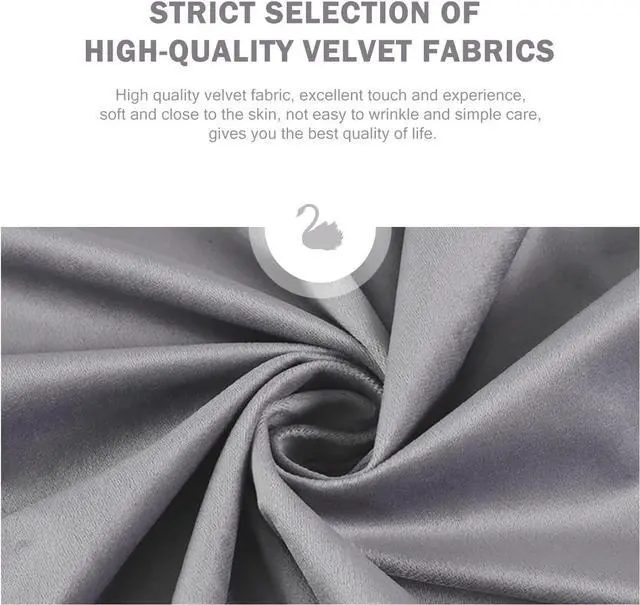 Alt view image 4 of 7 - Kiztir Velvet Dining Chairs Set of 4, Upholstered Dining Chairs with Nailhead Trim and Button Back, Luxury Tufted Dining Chair for Living Room, Bedroom, Kitchen (Light Gray)