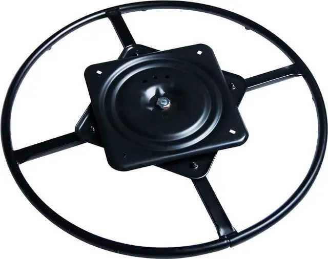 Alt view image 2 of 5 - Yoogu 25.5inch Furniture Ring Base 360 Degrees Rotate w Swivel Base Replacement with 10 Inch Plate for Recliner Sofa Chairs, Welcome to consult