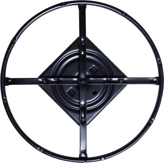 Alt view image 3 of 5 - Yoogu 25.5inch Furniture Ring Base 360 Degrees Rotate w Swivel Base Replacement with 10 Inch Plate for Recliner Sofa Chairs, Welcome to consult