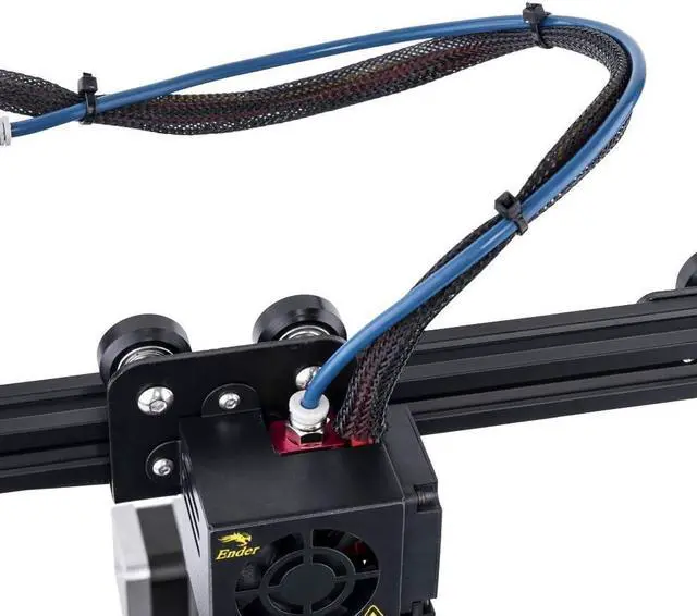 Alt view image 4 of 5 - Creality 3D Printer Upgrade Kit with Capricorn Premium XS Bowden Tubing, All Metal Feeder Extruder Frame, Pneumatic Couplers for Ender 3/3 Pro/Ender 3 V2/Ender 3 Max/Ender 5 Pro/Ender 5 Plus/CR-10S