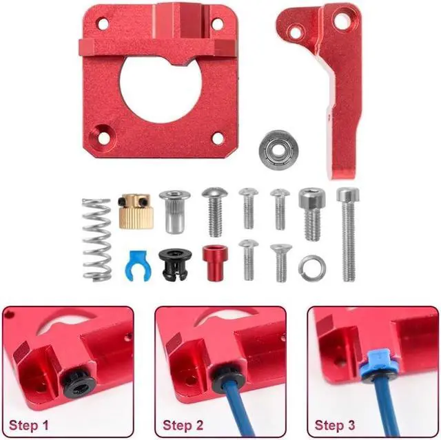 Alt view image 2 of 5 - Creality 3D Printer Upgrade Kit with Capricorn Premium XS Bowden Tubing, All Metal Feeder Extruder Frame, Pneumatic Couplers for Ender 3/3 Pro/Ender 3 V2/Ender 3 Max/Ender 5 Pro/Ender 5 Plus/CR-10S