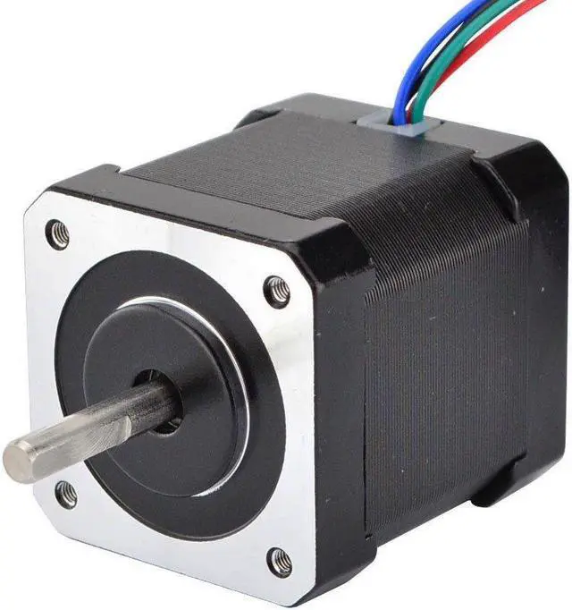 Alt view image 2 of 5 - STEPPERONLINE 3PCS Nema 17 Stepper Motor 84oz.in 2A 48mm 4-Wire 1m Cable for DIY CNC 3D Printer CNC Robot