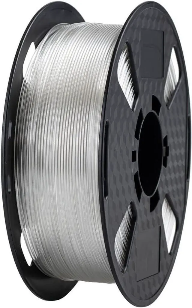 Alt view image 3 of 3 - HZST3D 3D Printer Clear PETG Filament 1.75mm 1KG 3D Material Printing Filament (Transparent), Welcome to consult