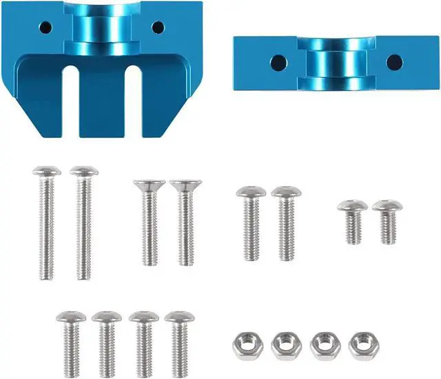 Alt view image 2 of 7 - for E3D V6 Hotend Kit,3D Printer All Metal Mount Fixed Blocks,Remote Short Direct Heat Sink 1.75mm Compatible with E3D V6 hotend,and Nozzle/Heater Block for Feeding 3D Printer Extruder