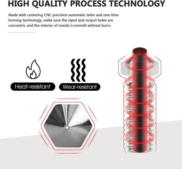Alt view image 6 of 7 - Upgrade Idler Arm All Metal Bimetal Heatbreak Nickel Plated Copper Heater Block Nozzles 0.4mm Compatible with Artillery Sidewinder X1 X2 Genius Titan Extruder Volcano Hotend Parts 3D Printer