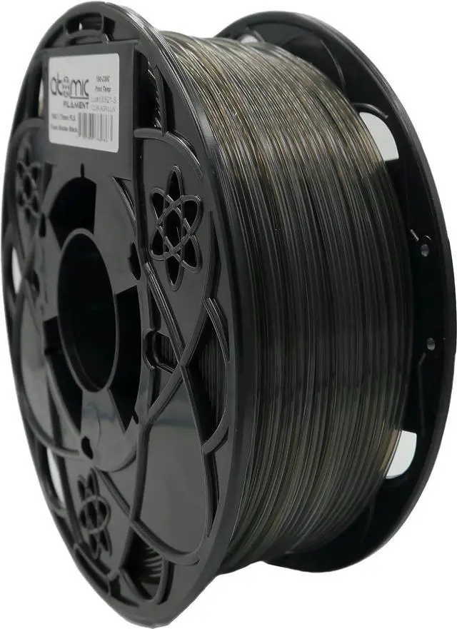 Main image of Atomic Filament Translucent Smoke Black 3D Printer PLA Filament 1.75 mm | Dimensional Accuracy 99% Probability +/- 0.02mm | Fit Most FDM Printer | 1kg - 2.2lbs, Welcome to consult