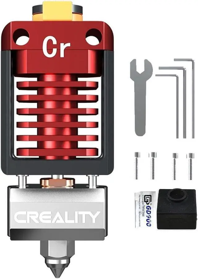 Main image of Creality Upgraded All Metal Hotend Kit, High Temperature Hotend Up to 300 and Fast Heat Dissipation Fit for Ender 3/ Ender 3 V2/ Ender 3 Pro/Ender 3 Max 3D Printers