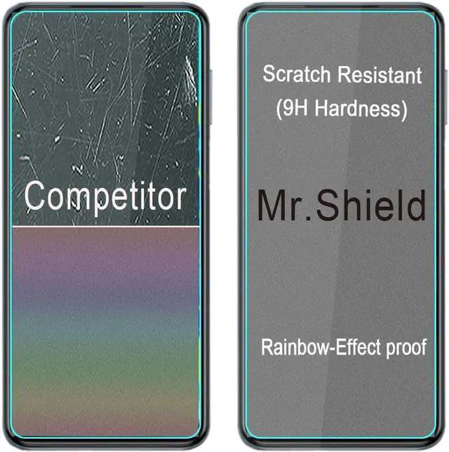 Alt view image 6 of 6 - Mr.Shield [3-Pack] Designed For Xiaomi Redmi Note 9 Pro [Tempered Glass] [Japan Glass with 9H Hardness] Screen Protector with Lifetime Replacement, Welcome to consult