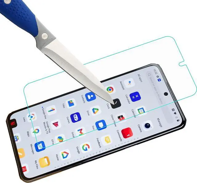 Alt view image 5 of 6 - Mr.Shield [3-Pack] Designed For OnePlus 10T 5G [Tempered Glass] [Japan Glass with 9H Hardness] Screen Protector