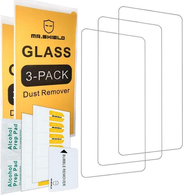 Alt view image 2 of 6 - Mr.Shield [3-Pack] Designed For OnePlus (Nord N10 5G) [Tempered Glass] Screen Protector [Japan Glass With 9H Hardness] with Lifetime Replacement, Welcome to consult