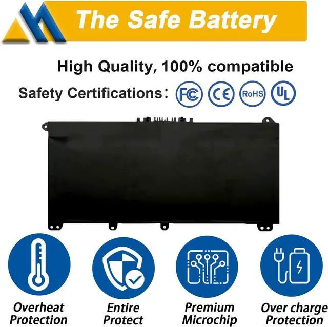 Alt view image 3 of 7 - Mobik HW03XL L97300-005 Laptop Battery Replacement for HP Pavilion 15-EG 15-EG00000 15-EH 15-EH0090WM DF15 15T-EG 15Z-EH 17-CN 17-CP 17S-CU 17T-CN 17Z-CP Series L96887-421 TPN-C131 HSTNN-IB90 HWO3XL