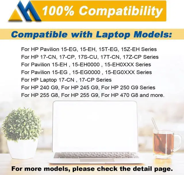 Alt view image 5 of 7 - Mobik HW03XL L97300-005 Laptop Battery Replacement for HP Pavilion 15-EG 15-EG00000 15-EH 15-EH0090WM DF15 15T-EG 15Z-EH 17-CN 17-CP 17S-CU 17T-CN 17Z-CP Series L96887-421 TPN-C131 HSTNN-IB90 HWO3XL