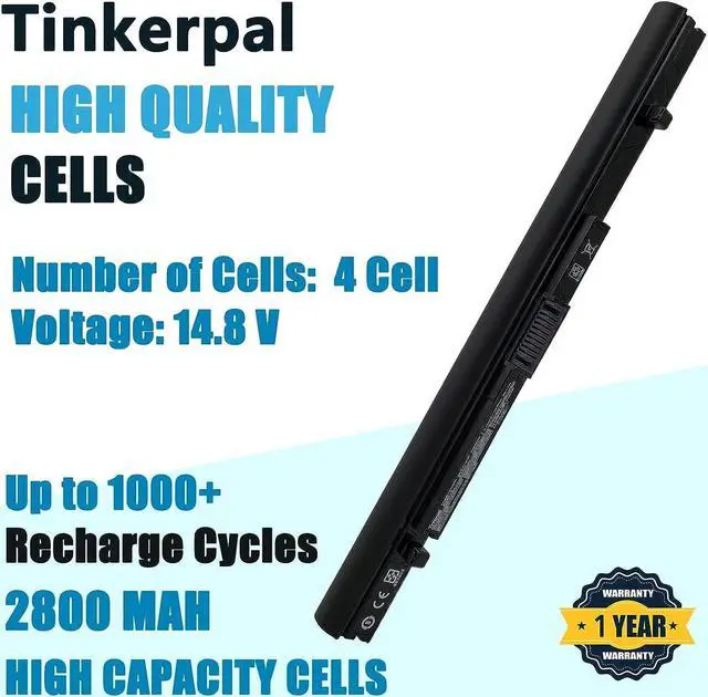 Alt view image 2 of 6 - PA5212U-1BRS Laptop Battery Compatible with Toshiba Tecra A40 A50 C40 C50 Z50 C50-B Toshiba Satellite Pro A40 A50 R40 R50 14.8V 45WH