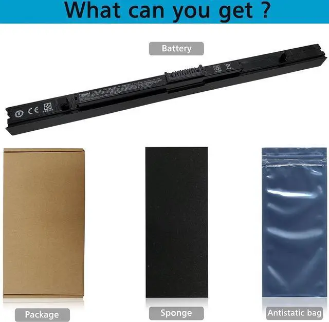 Alt view image 3 of 6 - PA5212U-1BRS Laptop Battery Compatible with Toshiba Tecra A40 A50 C40 C50 Z50 C50-B Toshiba Satellite Pro A40 A50 R40 R50 14.8V 45WH
