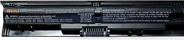 Alt view image 2 of 7 - GHU New Battery 48wh VI04 756743-001 756745-001 756479-421 Compatible with HP Envy 14-V 15-K hp probook 440 g2 445 g2 450 g2 455 g2 Battery HSTNN-DB6I 756744-001 756748-851 HSTNN-PB6I V104 vio4