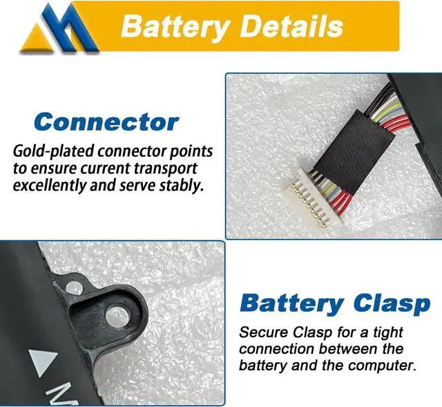 Alt view image 5 of 7 - Mobik CC03XL 53Wh Replacement Laptop Battery for HP ZBook Firefly 14 G7 G8 EliteBook 830 835 840 845 G7 G8 Probook 635 Aero G7 G8 Series HSTNN-DB9Q L77608-2C1 L77608-421 L78555-005 CC03053XL-PL 11.55V