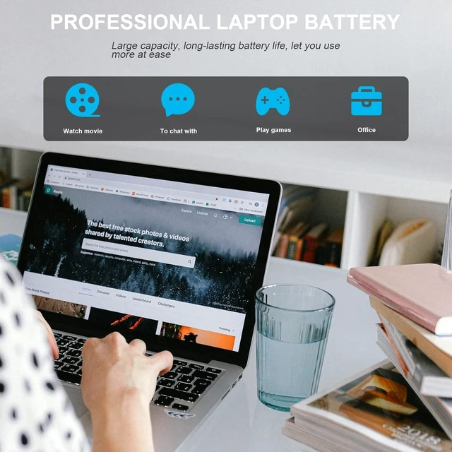 Alt view image 7 of 7 - Fancy Buying 51KD7 Laptop Battery Replacement for Dell Chromebook 11 3100 3180 3189 5190 3181 2-in-1 14 3400 Series P28T001 Y07HK FY8XM 0FY8XM
