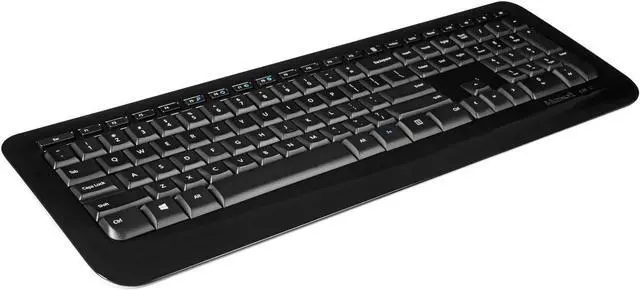 Main image of Microsoft Wireless Desktop. Wireless Keyboard and Mouse Combo. Snap-in USB Transciever.
