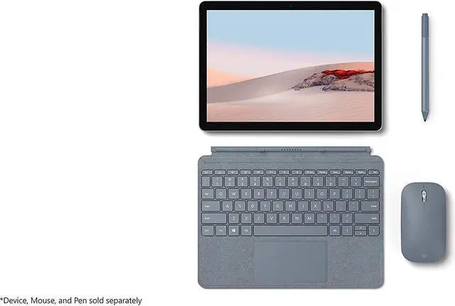 Alt view image 2 of 4 - Microsoft Surface Pro Signature Type Cover - Constructed with Alcantara, Durable, Stain-Resistant Material, Light Charcoal - FFQ-00141