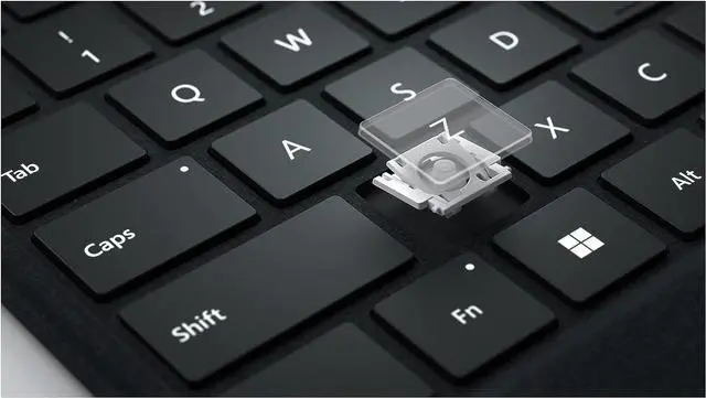 Alt view image 2 of 5 - Microsoft Surface Pro Signature Keyboard with Slim Pen 2 - Black