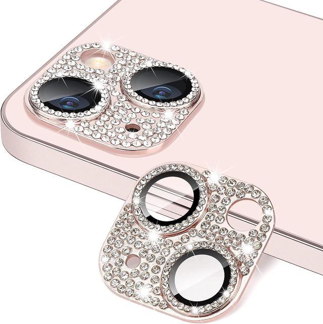 Bling Diamond iPhone Camera Lens Cover Protector, iPhone 13 / 13 Pro Max,  HD Clear Tempered Glass , Camera Lens Protection, Lens Cap Cover 