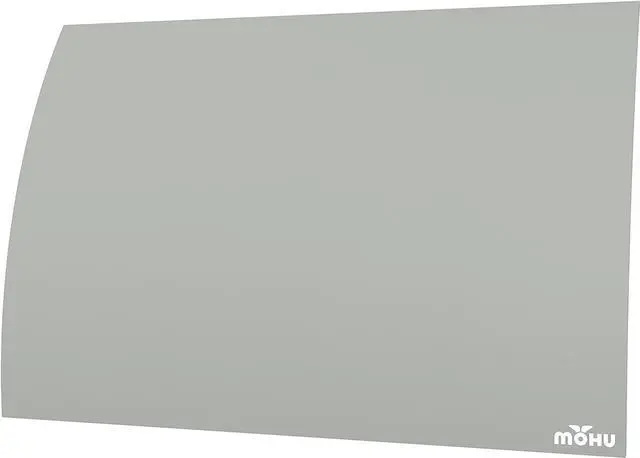 Alt view image 2 of 7 - Mohu Gateway Indoor TV Antenna, Modern Curve Design, 40-Mile Range, UHF VHF, Multi-Directional, 4K UHD, NEXTGEN TV - w/Base Stand, 10ft. Cable (Grey), Welcome to consult