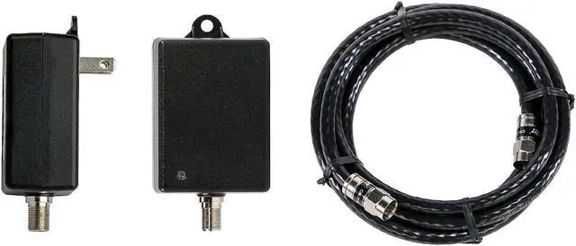 Alt view image 5 of 5 - Channel Master TV Antenna Distribution Amplifier, TV Antenna Signal Booster with 4 Outputs for Connecting Antenna TV to Multiple Televisions (CM-3424),Black, Welcome to consult