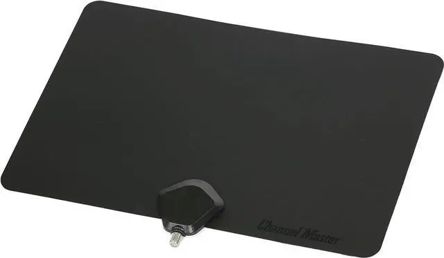 Alt view image 3 of 7 - Channel Master FLATenna - Indoor Digital HDTV Antenna, 12' Coaxial Cable, Superior Reception Range & Signal Reliability, Supports 4K Smart TVs, OTA Broadcast & NextGen TV, Easy Install