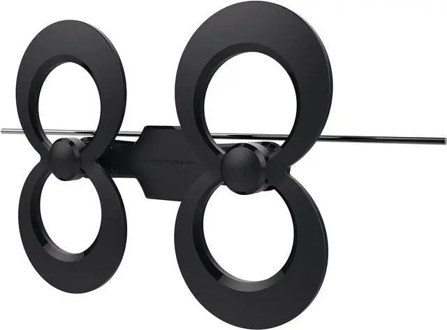 Alt view image 4 of 7 - ClearStream MAX-V PRO Indoor Outdoor TV Antenna, UHF VHF, Multi-Directional, 70+ Mile Range, 4K 8K UHD, NEXTGEN TV  w/Wall Bracket