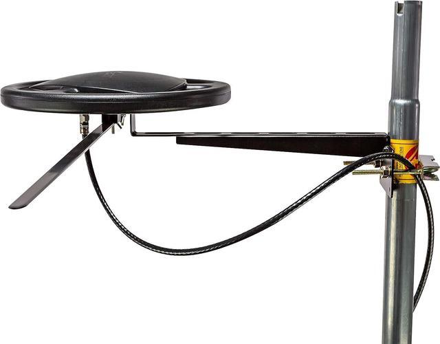Alt view image 3 of 7 - Channel Master Omni+ Omnidirectional Outdoor TV Antenna with Mounting Bracket for Roof, Attic, RV - VHF/UHF Digital HDTV Antenna with 360 Degree Reception Span - 50 Mile Range [CM-3011HD]