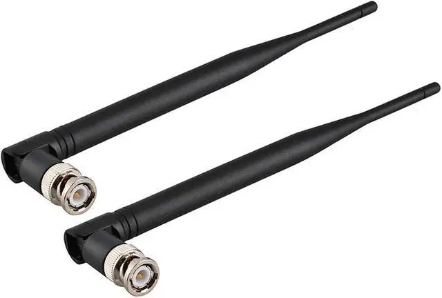 Alt view image 4 of 5 - Bingfu Wireless Microphone Receiver Antennas BNC Male Antenna UHF 400MHz-960MHz (4-Pack) for Wireless Microphone System Receiver Remote Digital Audio Mic Receiver Tuner UHF Ham Radio