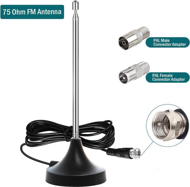 AM FM Antenna Kit, Telescopic FM Antenna with Magnetic Base and AM Loop  Antenna for Yamaha Marantz Pioneer Onkyo Indoor Digital HD Radio Home  Stereo Receiver AV Audio Video Home Theater Receiver