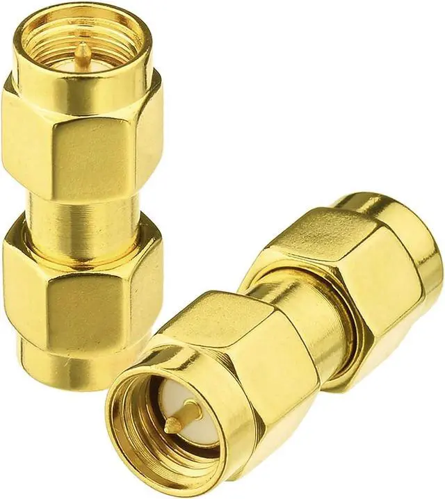 Alt view image 3 of 5 - Superbat SMA Male to SMA Female Bulkhead RF Coaxial Cable RG8X Cable 15ft + 3pcs RF Coax SMA Adapter Kit for SDR Antenna Ham Radio,3G 4G LTE Antenna,ADS-B,GPS etc.