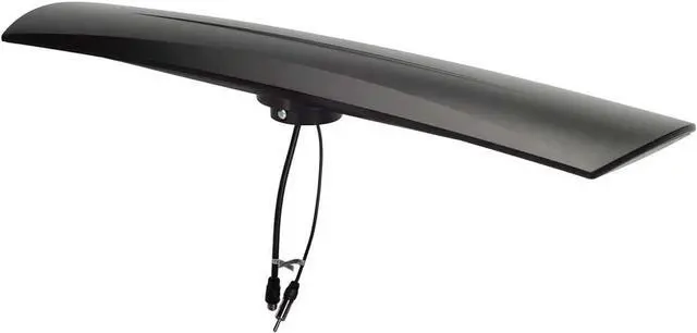 Alt view image 2 of 7 - Magnadyne TV-X Omni-Directional Amplified TV/AM/FM Antenna and Distribution Plate (Black), Welcome to consult