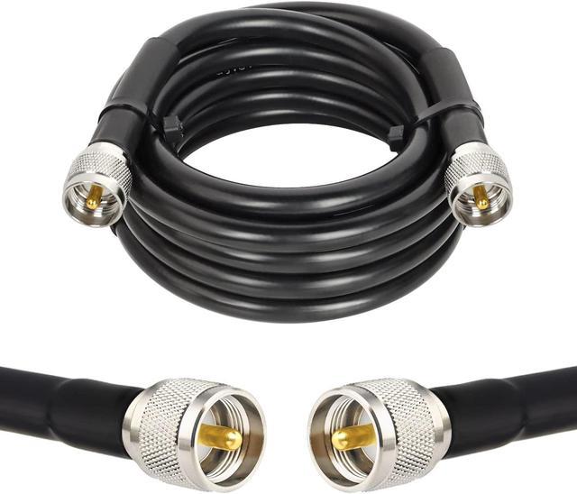 3' Coaxial Cable Black | Channel Master (CM-3701)