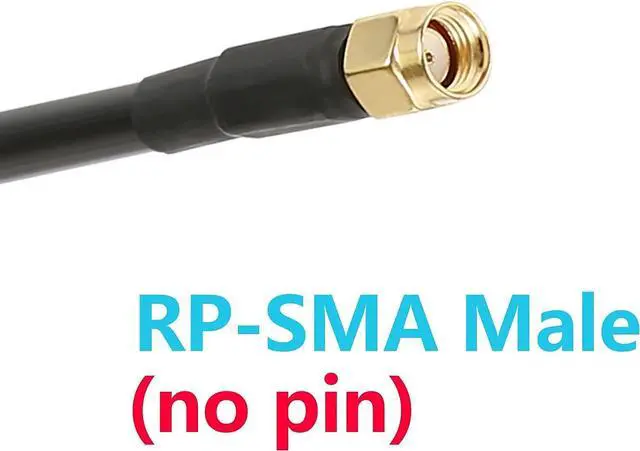 Alt view image 7 of 7 - WIZACE 25 ft N Male to RP-SMA Male S-LMR240 Extension Cable (50 Ohm), Pure Copper Low-Loss Coax Jumper for Hotspot Miner,GPS,RF Radio,WiFi,Yagi Antenna,Router,Amplifier to Antenna Surge Arrester