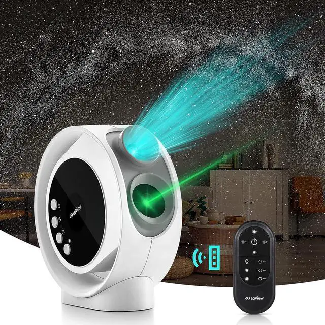 Main image of Home Planetarium Star Projector, Ultra Clear Galaxy Projector with 130 ft² Projection Area, Auto-Off Timer, Remote Control, Night Light for Room Decor, 6K Discs, for Kids/Adult Gifts