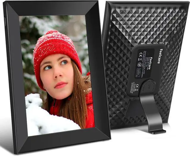 Main image of Feelcare 10.1 Inch WiFi Digital Picture Frame, Send Photos or Videos Instantly from Anywhere Via APP, Touch Screen, 1920X1200 Full HD IPS Display, 5GHZ WiFi, Built-in 16GB Storage, Welcome to consult