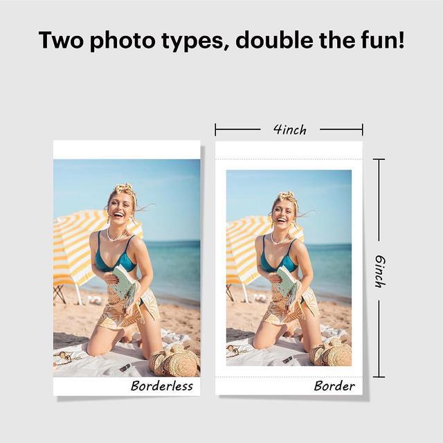 Alt view image 7 of 7 - KODAK Dock Plus 4PASS Instant Photo Printer (4x6 inches) + 90 Sheets Bundle, Welcome to consult