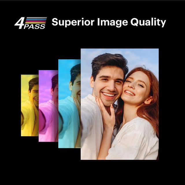 Alt view image 3 of 7 - KODAK Dock Plus 4PASS Instant Photo Printer (4x6 inches) + 90 Sheets Bundle, Welcome to consult