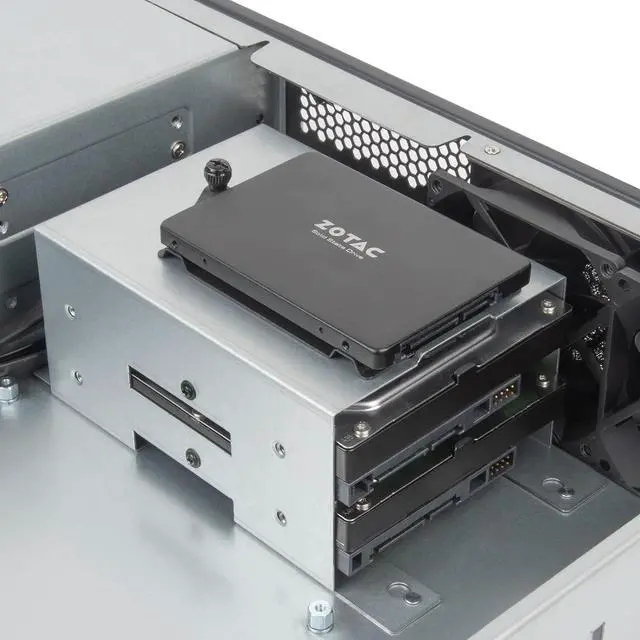 Alt view image 7 of 7 - SilverStone Technology RM23-502-MINI 2U Dual 5.25'' Drive Bay Micro-ATX rackmount Server Chassis, SST-RM23-502-MINI