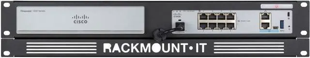 Alt view image 2 of 3 - R RACKMOUNT·IT | RM-CI-T8 | Rack Mounting Kit for Cisco Firepower 1010 / ASA 5506-X, Welcome to consult