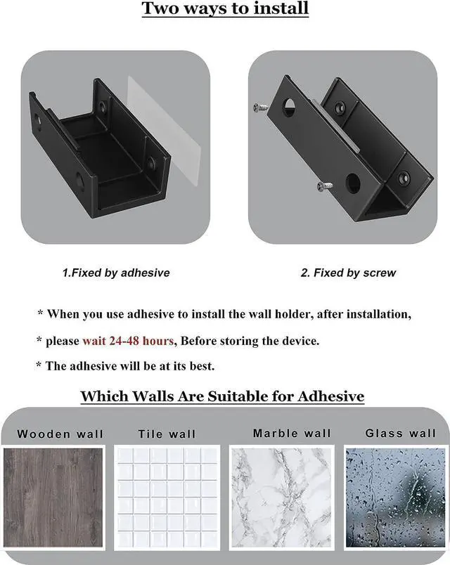 Alt view image 5 of 6 - NOTMBESTM Under Desk Laptop Holder Under Desk Rack Mount for Keyboard & Small Devices Also Fit for Cable Box Wall Mount Tray Organizer Like Routers, Modems, Network Switch and More, Welcome to consult