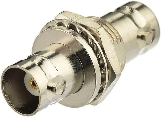 Alt view image 6 of 7 - Bingfu BNC Female to BNC Female 50 Ohm Coaxial Connector Adapter 2-Pack for Wireless Microphone System Receiver CB Amateur Radio UHF VHF Mobile Ham Radio Antenna Front Patch Panel Rack Mount